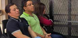 Tres exagentes de la PNC fueron liberados del caso Ángel Del Cielo.Foto La Hora: Sergio Osegueda