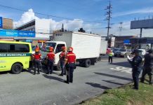 Ataque armado reportado en la calzada Aguilar Batres de la zona 12 de Villa Nueva. Foto La Hora: CBM