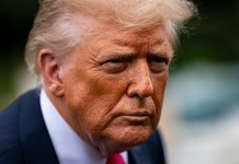 Fotografía del presidente de Estados Unidos, Donald Trump. Foto La Hora: EFE