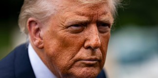 Fotografía del presidente de Estados Unidos, Donald Trump. Foto La Hora: EFE