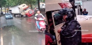 El vocero de la PMT capitalina, Amílcar Montejo, informó sobre un accidente de tránsito que complica la movilidad en el Periférico. Foto La Hora: Amilcar Montejo