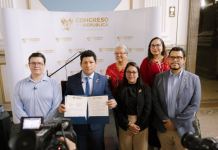 Facción de bancada oficial promueve que pactos colectivos y salarios no se declaren confidenciales Diputados de la bancada oficial presentar reformas para regular las negociaciones de los pactos colectivos. Foto: Congreso de la República