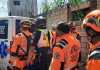 Seis personas han fallecido por los sismos en Santa María de Jesús y Barcenas, Villa Nueva desde el martes. Foto La Hora: CVB