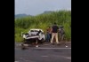 Video: Múltiple colisión en la autopista Palín-Escuintla deja vehículos destruidos. Foto La Hora: Captura.