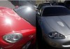 Dos automóviles deportivos, así como una casa ubicada en Villa Nueva, vinculados a narcotraficante, pasarán a manos del Estado. Foto La Hora: MP