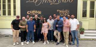 Presentación de "Lo más lindo", resultado de la colaboración entre Malacates Trébol Shop y Los Cumbia Stars. Foto: La Hora/ Víctor García.