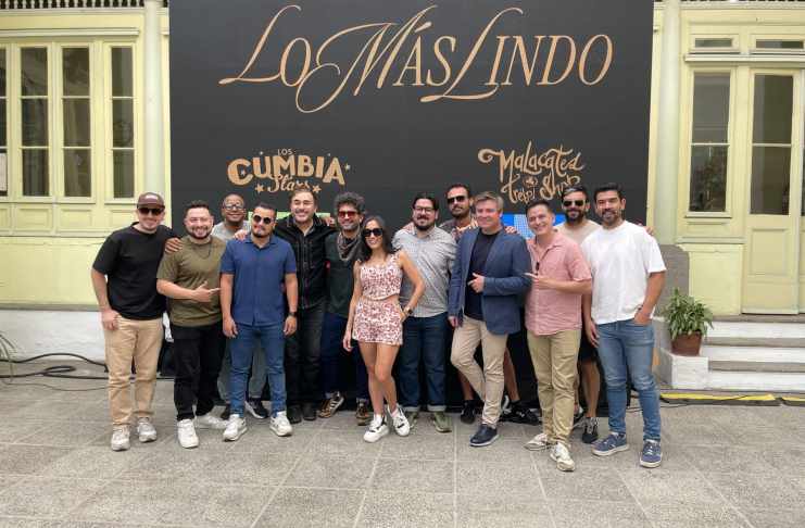 Presentación de "Lo más lindo", resultado de la colaboración entre Malacates Trébol Shop y Los Cumbia Stars. Foto: La Hora/ Víctor García.