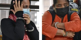Tribunal Quinto de Sentencia Penal condenó a dos mujeres implicadas en el primer atentando contra la fiscal Miriam Reguero. Foto: La Hora