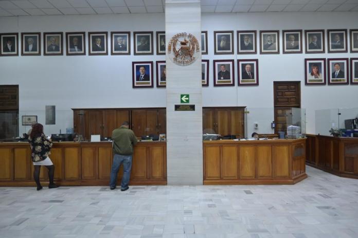 La Secretaría de la Corte Suprema de Justicia. Foto La Hora: Fabricio Alonzo.