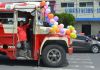 Cada 30 de julio, los buses se llenan de color, globos y devoción para celebrar a San Cristóbal, patrono de los conductores.