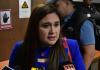 La fiscal de la FECI, Leonor Morales, explica que el traslado de Eduardo Masaya y Jorge Santos Neil fue decisión del Sistema Penitenciario.