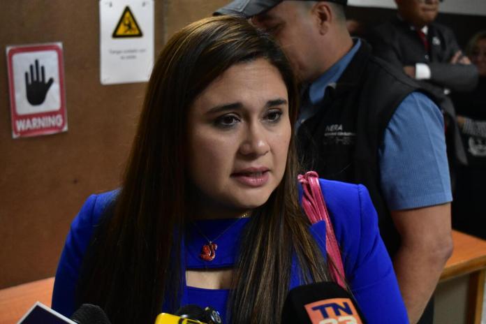 La fiscal de la FECI, Leonor Morales, explica que el traslado de Eduardo Masaya y Jorge Santos Neil fue decisión del Sistema Penitenciario.