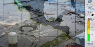 Alerta de tsunami no representa peligro, sin embargo, aumentará el oleaje, afirma el Insivumeh.