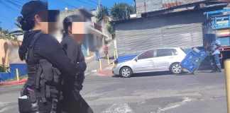 Claudia Laroj fue capturada el 18 de julio en la zona 21. Foto La Hora: MP