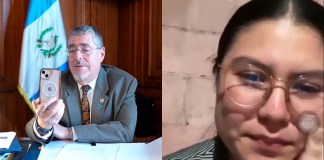 “Lo económico era una barrera”: Entre lágrimas, Arévalo entrega la primera beca en Ingeniería Civil El presidente Bernardo Arévalo hizo una emotiva llamada para entregar la primera "Beca Nuestro Futuro" en Ingeniería Civil. Foto La Hora: Bernardo Arévalo