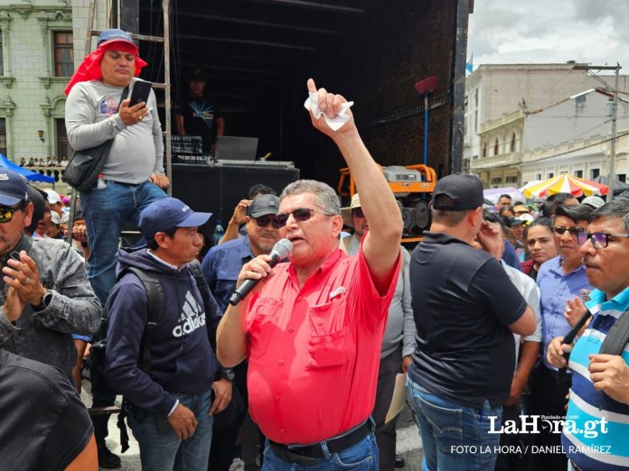 El Ministerio de Educación (Mineduc) aseguró que no cederá a los chantajes del Sindicato de Trabajadores de la Educación de Guatemala (STEG). Foto La Hora: Daniel Ramírez
