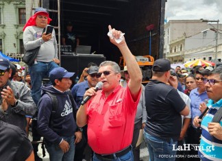 El Ministerio de Educación (Mineduc) aseguró que no cederá a los chantajes del Sindicato de Trabajadores de la Educación de Guatemala (STEG). Foto La Hora: Daniel Ramírez