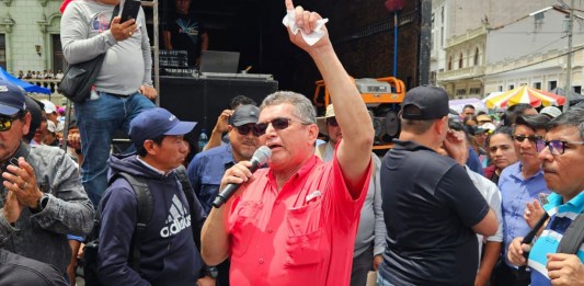El Ministerio de Educación (Mineduc) aseguró que no cederá a los chantajes del Sindicato de Trabajadores de la Educación de Guatemala (STEG). Foto La Hora: Daniel Ramírez