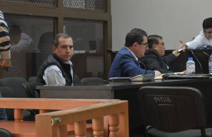 Julio Aldana queda libre de cargos por caso Cooptación del Estado. Foto La Hora: Fabricio Alonzo