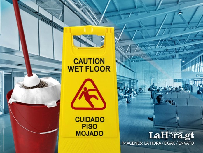 limpieza aeropuerto la aurora
