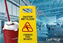 limpieza aeropuerto la aurora