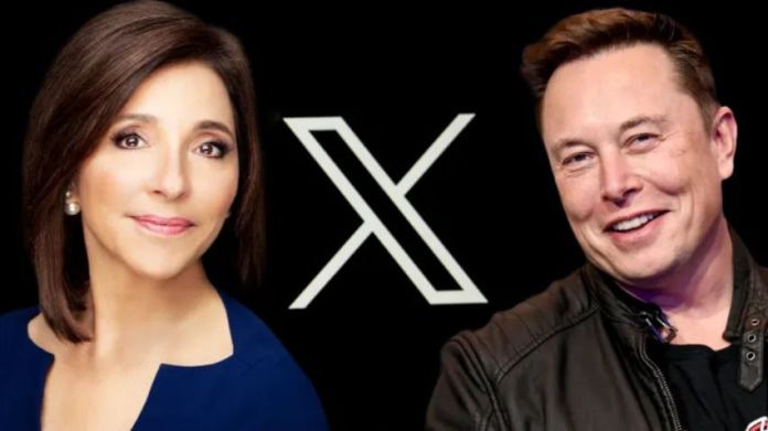 Linda Yaccarino y Elon Musk