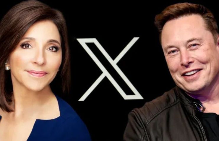 Linda Yaccarino y Elon Musk