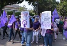 Amigos y familiares de Melisa Palacio exigieron el cambio del caso a un juzgado de Mayor Riesgo hace un mes. Foto La Hora: Fabricio Alonzo