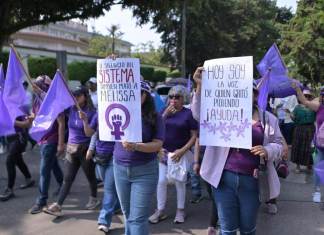 Amigos y familiares de Melisa Palacio exigieron el cambio del caso a un juzgado de Mayor Riesgo hace un mes. Foto La Hora: Fabricio Alonzo