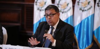 El titular de la Secretaría de Planificación y Programación de la Presidencia (Segeplan), Carlos Mendoza respondió a Rafael Curruchiche. Foto La Hora: Segeplan