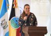 La ministra de Educación, Anabella Giracca, envió un mensaje al Sindicato de Trabajadores de la Educación de Guatemala (STEG). Foto La Hora: Ministerio de Educación