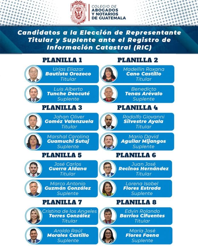 planillas CANG