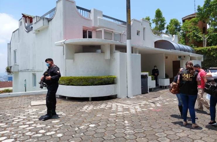 Según resolución de la CC, propiedades vinculadas al exministro Erick Archila, pasan a manos del Estado de Guatemala. Foto La Hora: MP