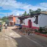 Decenas de viviendas en Comapa y Zapotitlán resultaron dañadas debido a los sismos. Foto La Hora: redes sociales