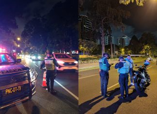 DT-PNC expresa haber impuesto un total de 124 remisiones y capturar a una persona tras operativo contra carreras clandestinas