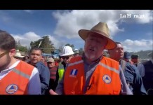 Arévalo visita Santa María de Jesús, Sacatepéquez, y confirma falta de energía y agua potable