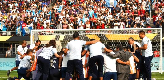 El partido de la selección nacional de Guatemala contra Estados Unidos de la Copa Oro será transmitido desde la Plaza Obelisco. Foto La Hora: FFG