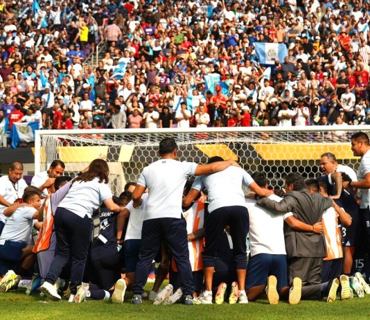El partido de la selección nacional de Guatemala contra Estados Unidos de la Copa Oro será transmitido desde la Plaza Obelisco. Foto La Hora: FFG