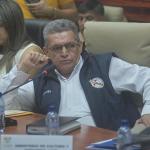 Joviel Acevedo condicionó el regreso a clases con una mesa de negociación que será liderada por la UNE de Sandra Torres. Foto La Hora: Fabricio Alonzo