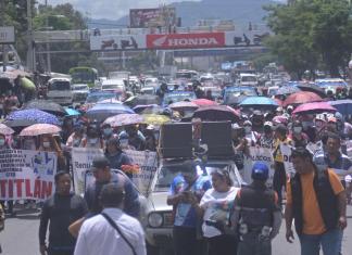 Los bloqueos por parte del Sindicato de Trabajadores de la Educación de Guatemala (STEG) continuarán este viernes 11 de julio. Foto La Hora: Fabricio Alonzo