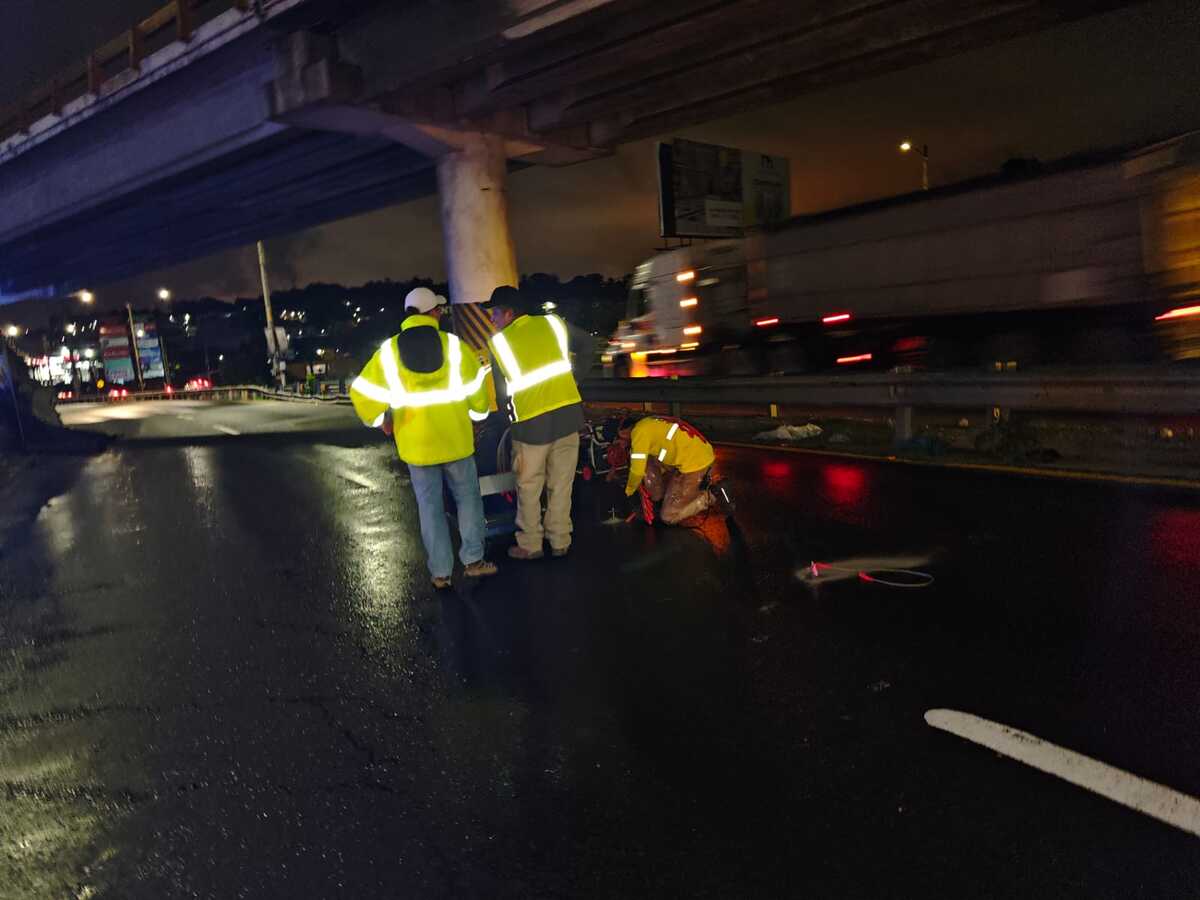 Estos son los trabajos que CIV realiza en carriles de la CA-9 Sur, en Villa Nueva