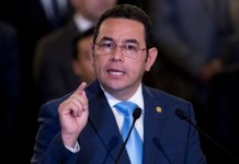 El expresidente Jimmy Morales deberá ser investigado por el MP, tras orden de la juez Ingrid Cifuentes, dentro del caso Hogar Seguro. Foto La Hora: Archivo