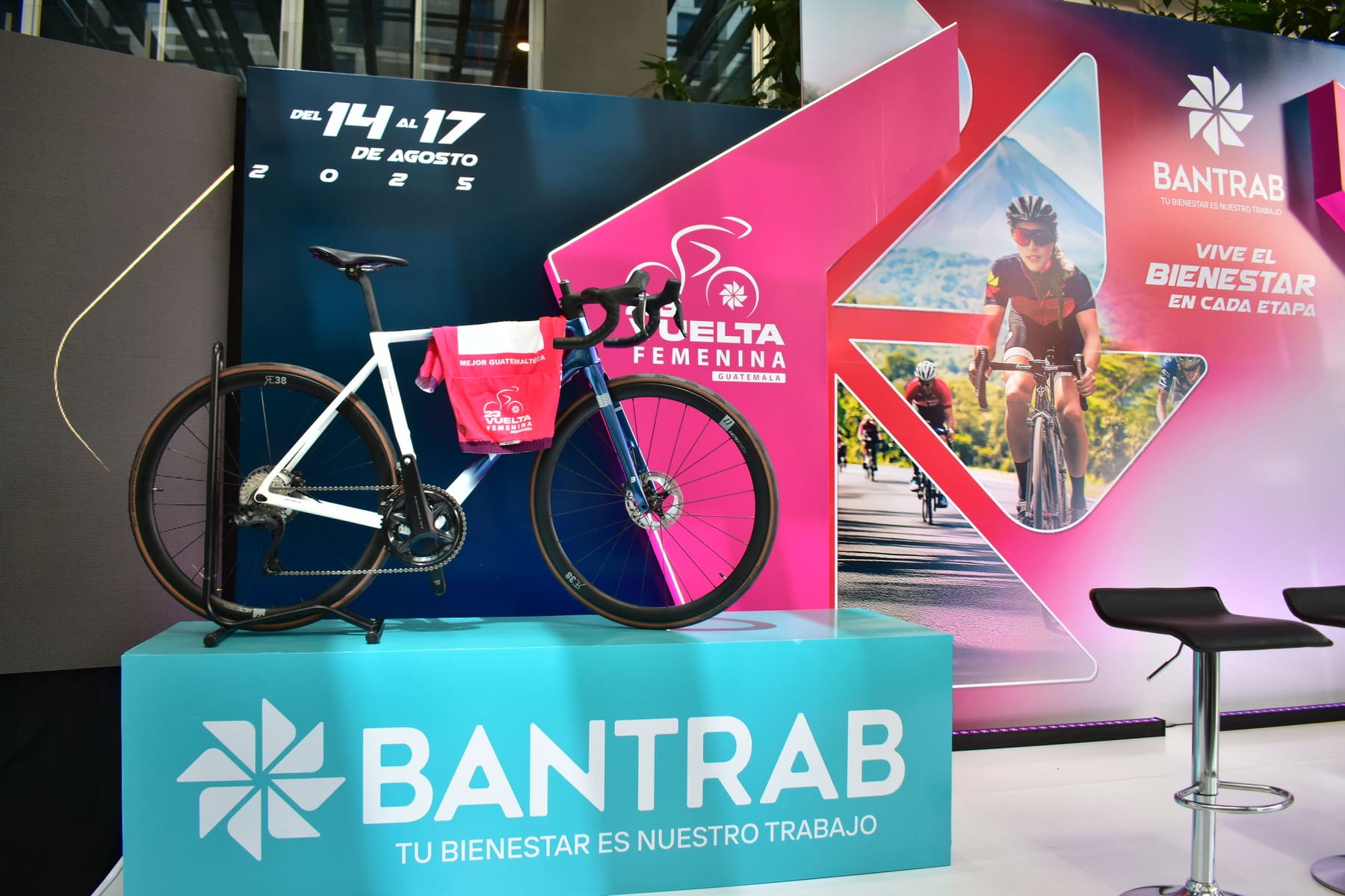 Presentación de 23 Vuelta Femenina Guatemala. Foto: La Hora/ Daniel Ramírez