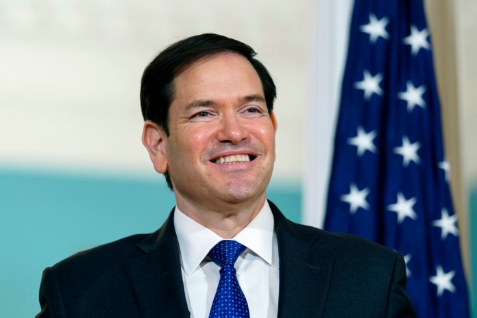 Fotografía de archivo del secretario de Estado de Estados Unidos, Marco Rubio. Foto La Hora: EFE