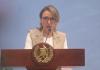 Patricia Orante, titular del MARN, explica que analizan las acciones a tomar ante las inconstitucionalidad resulta por la CC por el Reglamento de Gestión Integral de Residuos.