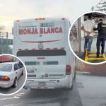 Pelea de tránsito resulta en disparos entre autobús y taxi pirata en ruta al Atlántico