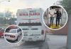Pelea de tránsito resulta en disparos entre autobús y taxi pirata en ruta al Atlántico