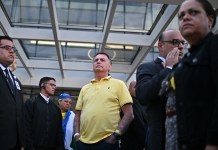 El expresidente de Brasil, Jair Bolsonaro. Foto La Hora: EFE
