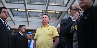 El expresidente de Brasil, Jair Bolsonaro. Foto La Hora: EFE