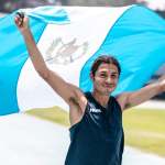 El atleta guatemalteco se prepara para participar en la competencia mundial que se desarrollará en Tokio, en setiembre próximo. Foto La Hora: Federación Deportiva Nacional de Atletismo.